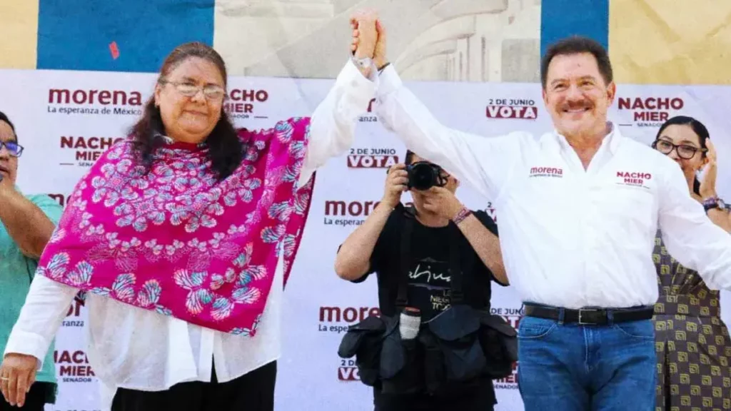 “Charito” acompaña a Nacho Mier en su arranque de campaña, pese ataques de Miguel Barbosa 