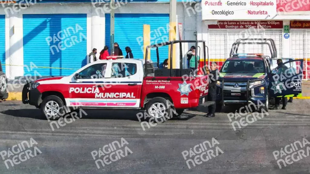 Copiloto murió durante el choque de una motocicleta en la colonia Santa María, Puebla