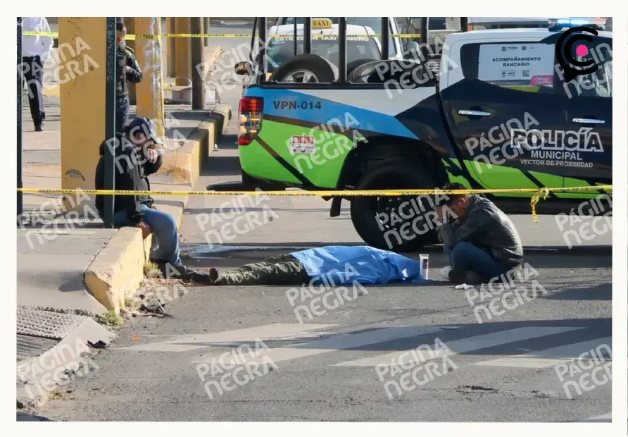 Copiloto murió durante el choque de una motocicleta en la colonia Santa María, Puebla