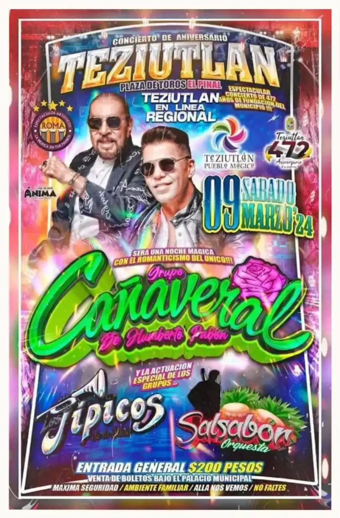 Los Tigres del Norte y más eventos en Puebla del 4 al 10 de marzo
