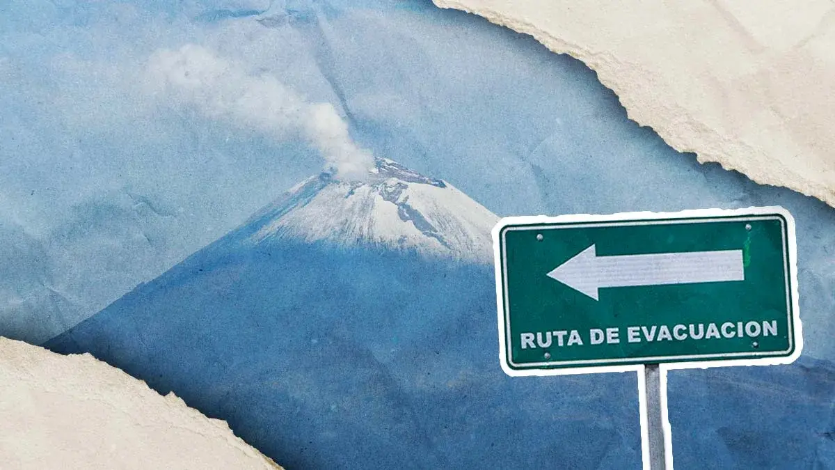 Gobierno de Puebla supervisa rutas de evacuación del Popocatépetl ante intensa actividad
