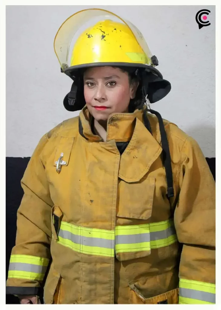 Lizeth Vera, la primera bombera en la Dirección de Protección Civil de San Pedro Cholula