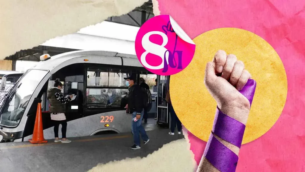 Marcha del 8M 2024 en Puebla: modificaciones del recorrido Línea 2 y 3 de RUTA