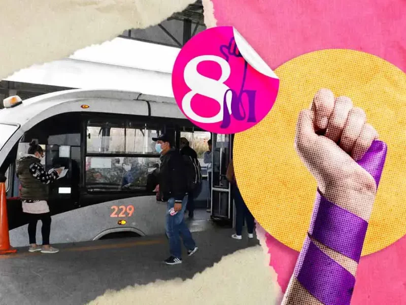 Marcha del 8M 2024 en Puebla: modificaciones del recorrido Línea 2 y 3 de RUTA