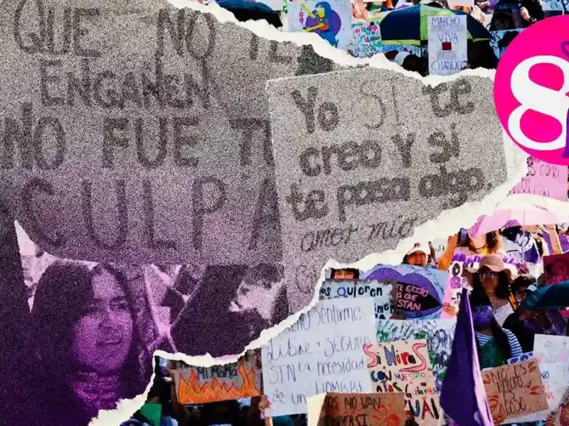 Marcha del 8M 2024 en Puebla: mujeres exigen freno a la violencia de género