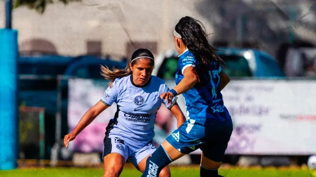América Femenil golea al Club Puebla en la jornada 10 del Clausura 2024