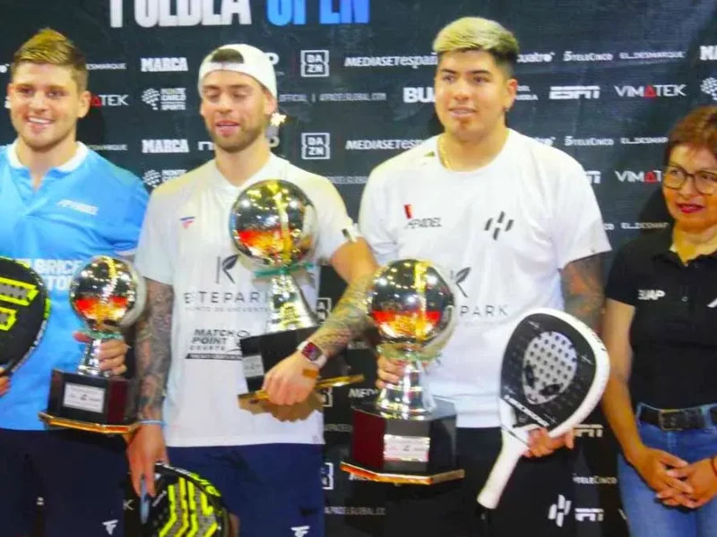 "Tolito" Aguirre y Gonzalo Alfonso; nuevos campeones del Simsa Puebla Open 2024