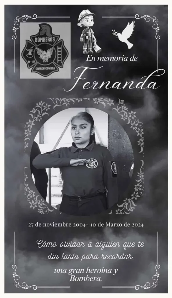 Bombera de Chalchicomula murió en choque entre moto y auto en Aljojuca, Puebla