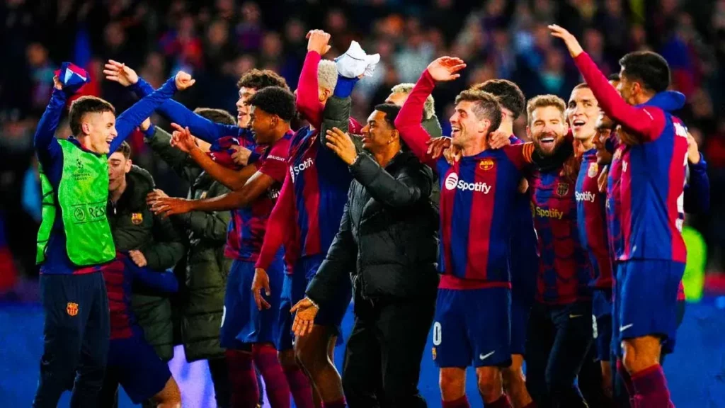Barcelona vence al Napoli y avanza a los cuartos de final de la Champions League