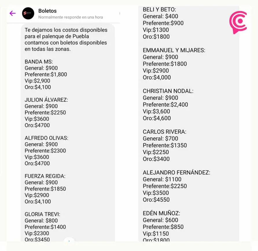 Revendedores para el Palenque de la Feria de Puebla 2024 tienen hasta página oficial
