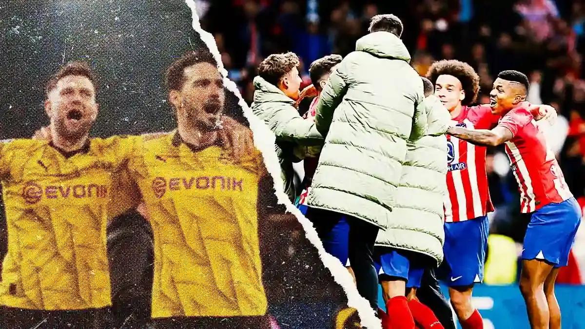 Atlético de Madrid y Borussia Dortmund pasan a cuartos de final de Champions League