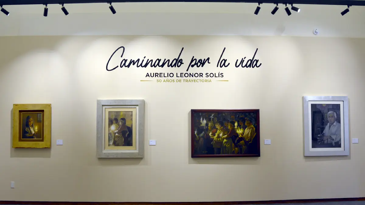 BUAP sede de la exposición “Caminando por la vida”, 50 años de trayectoria, de Aurelio Leonor Solís