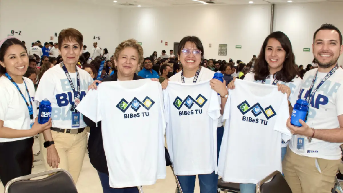 Integrantes del Programa Bienestar Integral en Beneficio de la Salud del Trabajador Universitario (BIBeS TU).