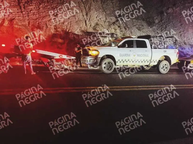 Aseguran falsa patrulla de la Guardia Nacional en la autopista Cuacnopalan-Oaxaca