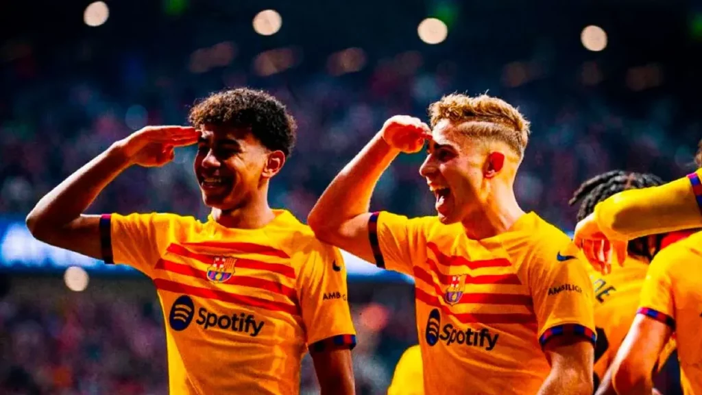 Barcelona goleó al Atlético de Madrid en la actividad de la Liga Española