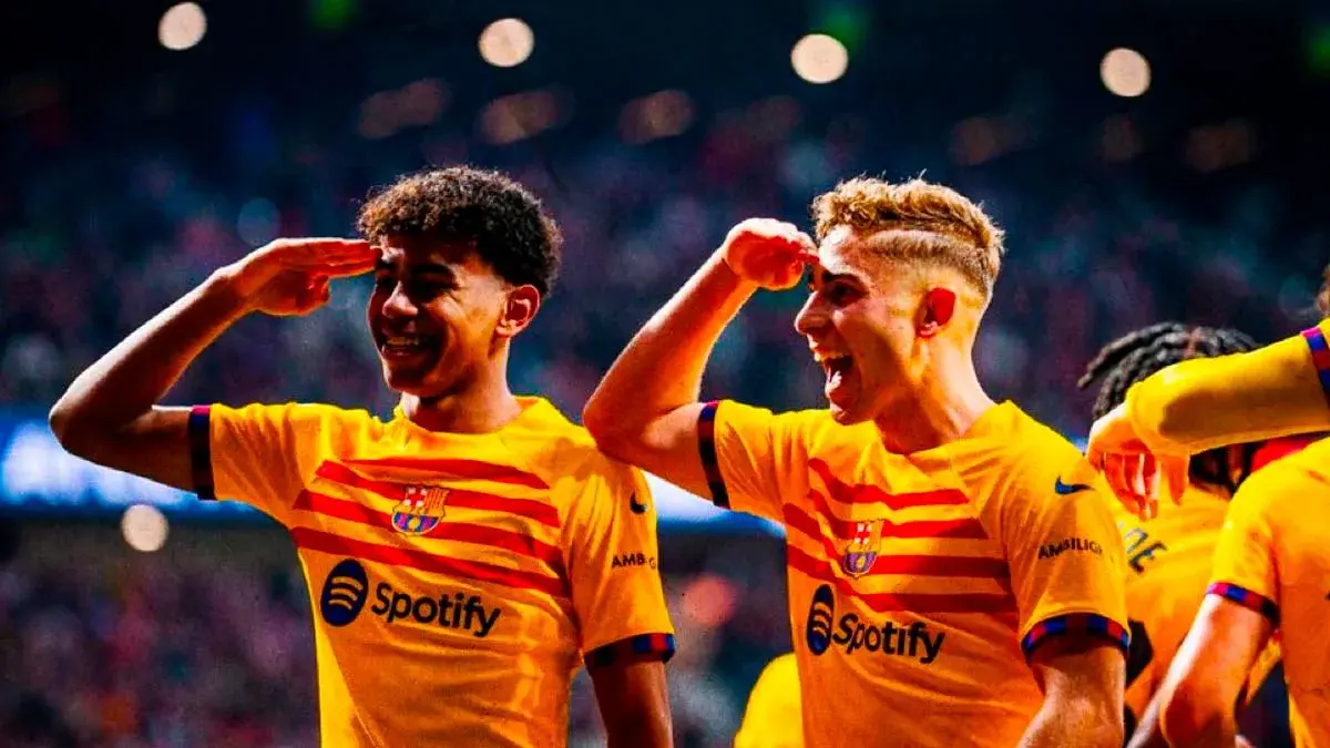 Barcelona goleó al Atlético de Madrid en la actividad de la Liga Española