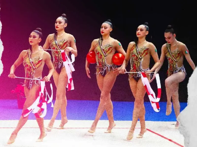 Selección Mexicana de Gimnasia Rítmica gana plata y bronce en Copa Afrodita 2024 