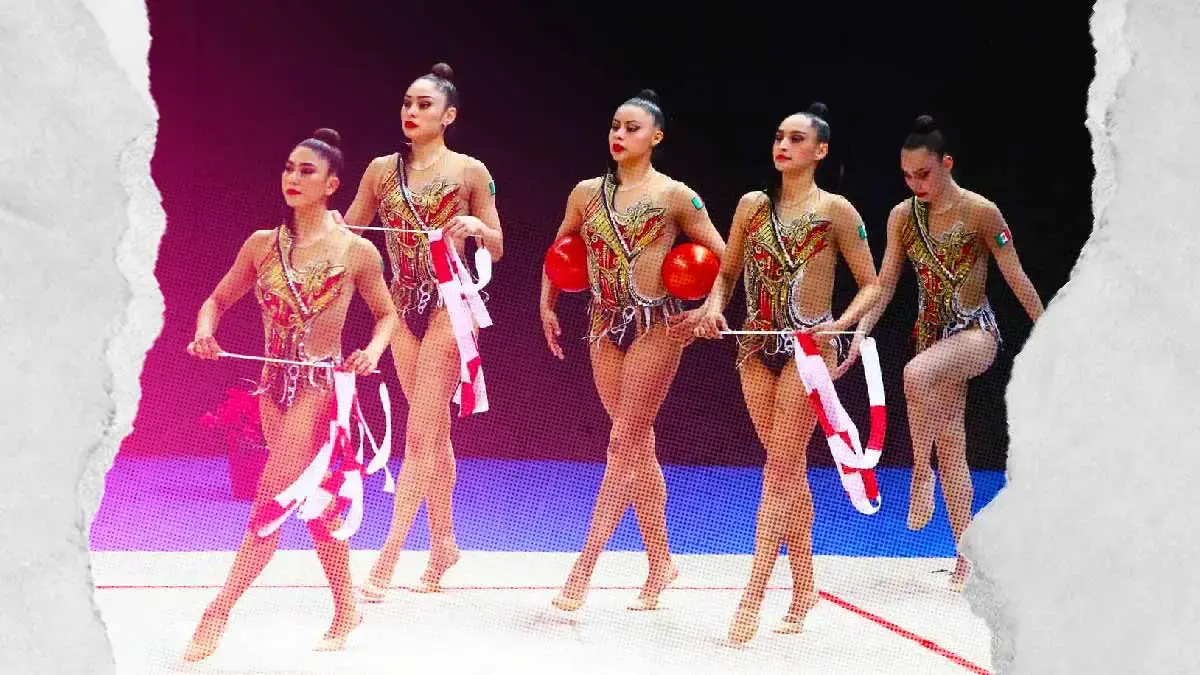 Selección Mexicana de Gimnasia Rítmica gana plata y bronce en Copa Afrodita 2024 