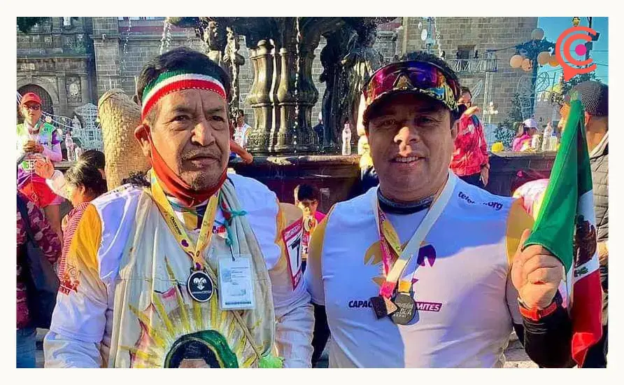 “Juan Diego”, el corredor poblano que buscará llegar a los 140 maratones en este 2024