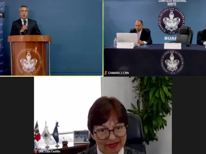 Nuestra institución entrega buenas cuentas a la sociedad: Rectora María Lilia Cedillo Ramírez