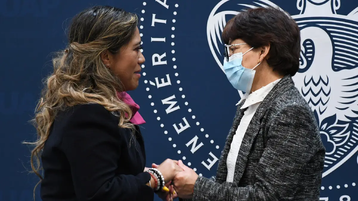 Encabeza la Rectora María Lilia Cedillo Ramírez convenio de colaboración entre la BUAP y la USEP