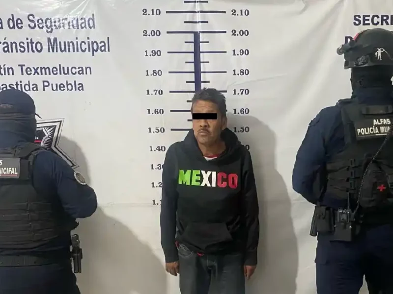 La Policía Municipal detuvo a un hombre en portación de un objeto metálico con características similares a un arma de fuego