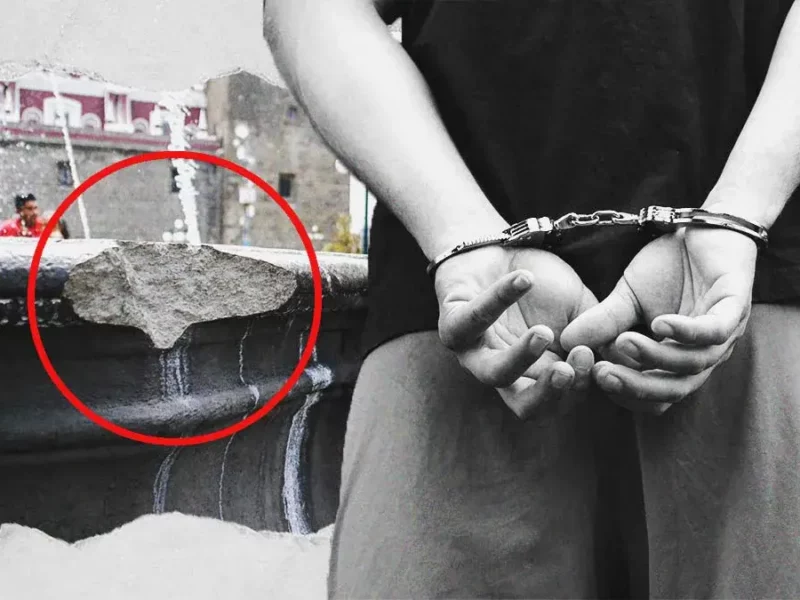 Detuvieron a infiltrado en 8M por daños a Fuente de San Miguel: Ayuntamiento de Puebla