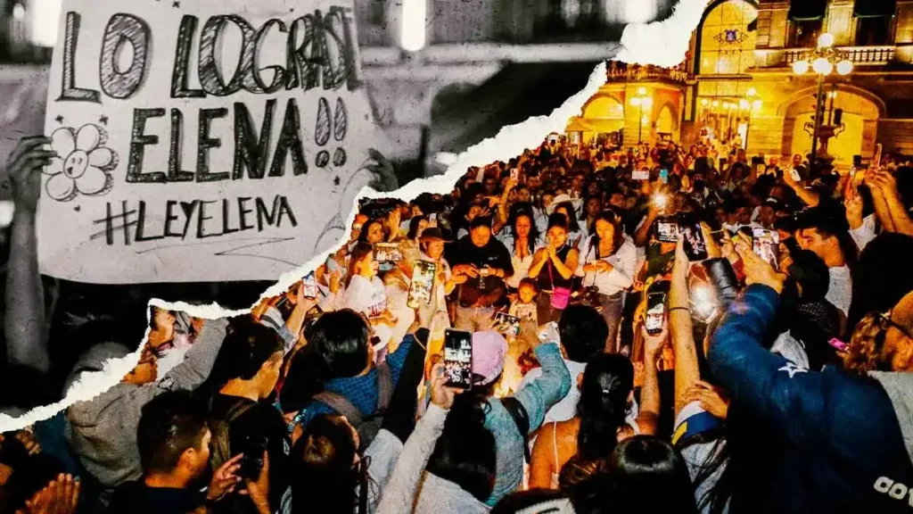 Desde el Zócalo de Puebla, seguidores de Elena Larrea le rinden homenaje póstumo