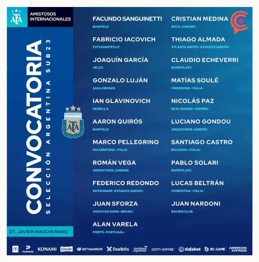 El futuro de la Selección Mexicana llega a Puebla para enfrentarse a Argentina