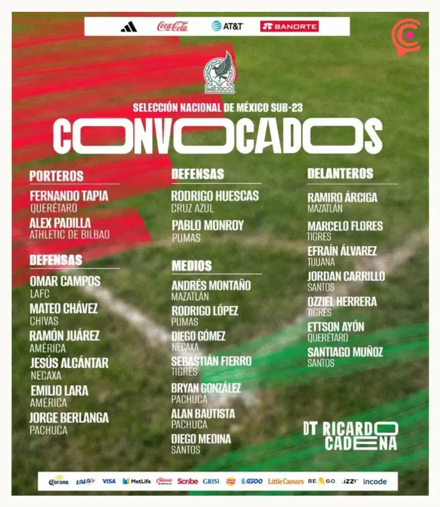 El futuro de la Selección Mexicana llega a Puebla para enfrentarse a Argentina