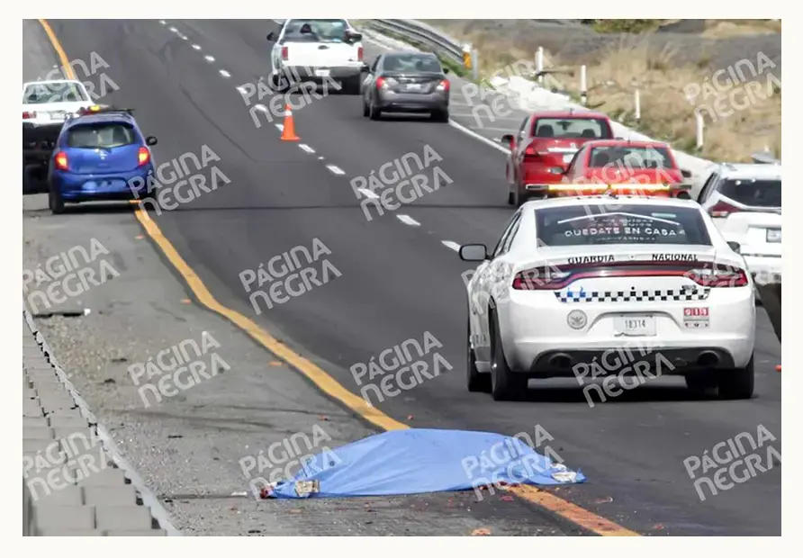 Hombre murió atropellado en la autopista Puebla-Orizaba, responsables abandonaron el auto