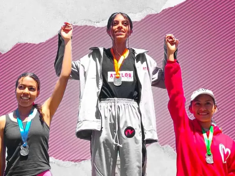 En el Campeonato Estatal de Atletismo participaron más de 650 deportistas de diferentes categorías