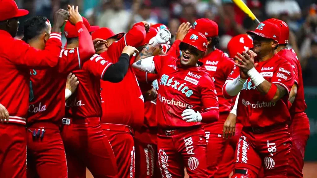 Diablos Rojos emprenden el vuelo a la Baja Series 2024 tras barrer a Yankees