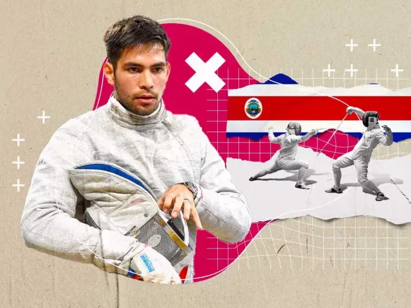 Gibrán Zea competirá en el Campeonato Preolímpico de Esgrima, Costa Rica 2024