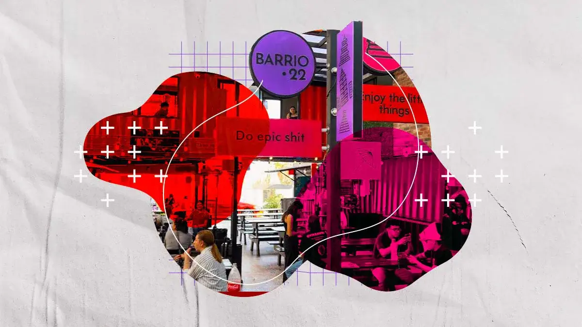 Ven y conoce Barrio 22, la plaza con todo tipo de comida en Puebla