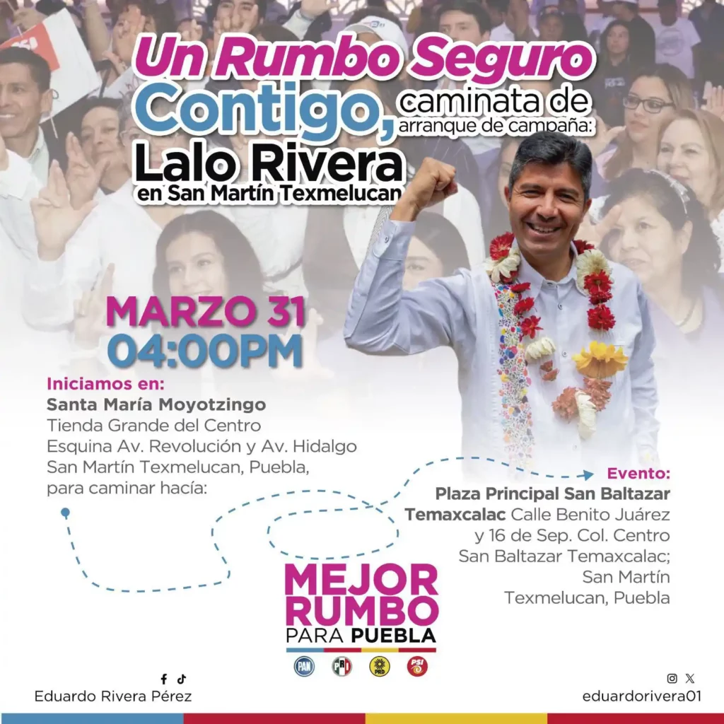 Todo listo para el arranque de campaña de Lalo Rivera