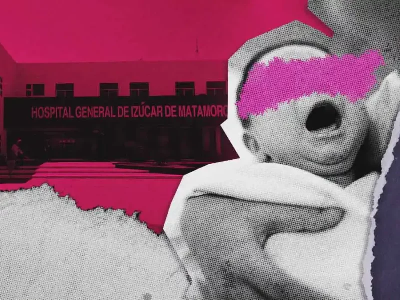 Feminicidio 15: Ingresan muerta a Regina Baldera en hospital de Izúcar, tenía días de nacida