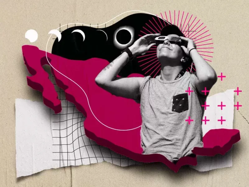 ¿Dónde se verá el eclipse solar de abril 2024 en México? 