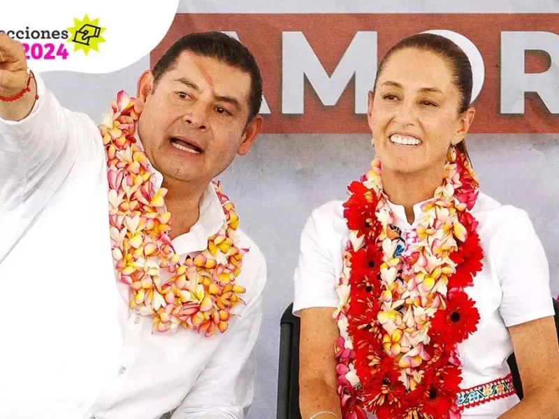 Alejandro Armenta arranca campaña en Izúcar de Matamoros con Claudia Sheinbaum