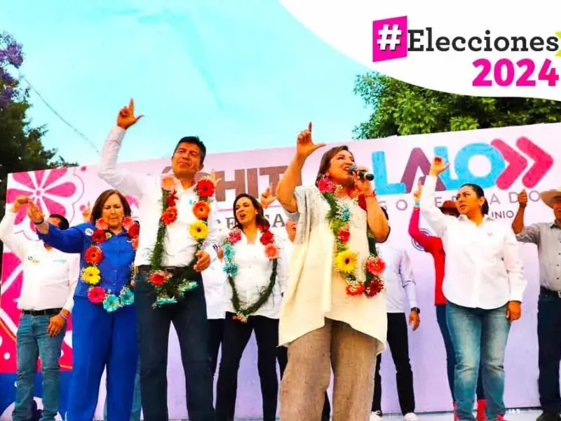 Xóchitl Gálvez y Eduardo Rivera visitan Moyotzingo, la cuna del robo de autos vía Facebook
