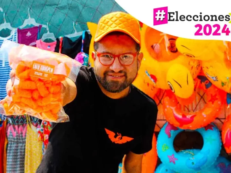 Eduardo Covián arranca campaña por la alcaldía de San Andrés Cholula con “Fosfo Cheetos”