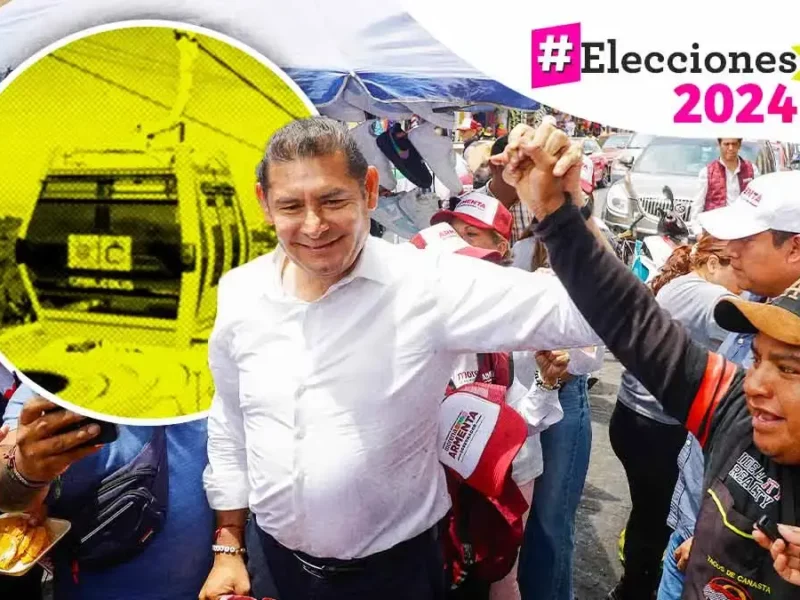 Alejandro Armenta propone construir dos líneas de cablebús en Puebla