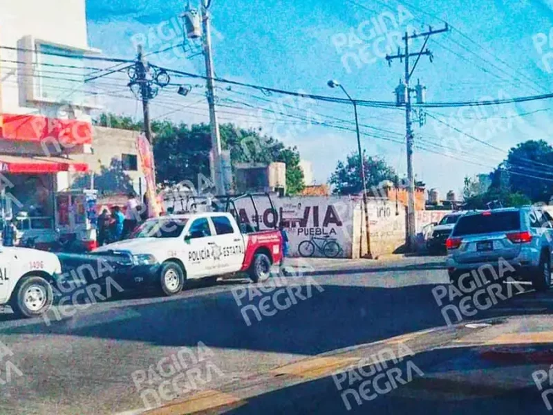 Balean a conductor en Cuautlancingo durante aparente ataque directo