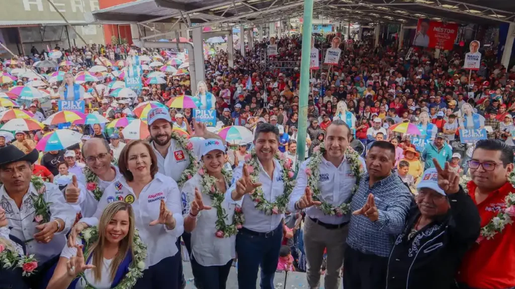 Lalo Rivera pavimentará calles de la Central de Abasto