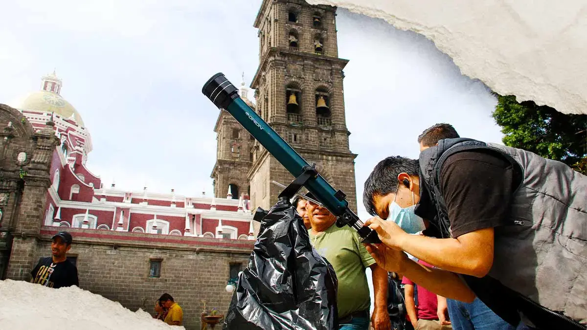 Así puedes observar el Eclipse Solar de manera segura, académicos de UPAEP te lo explican