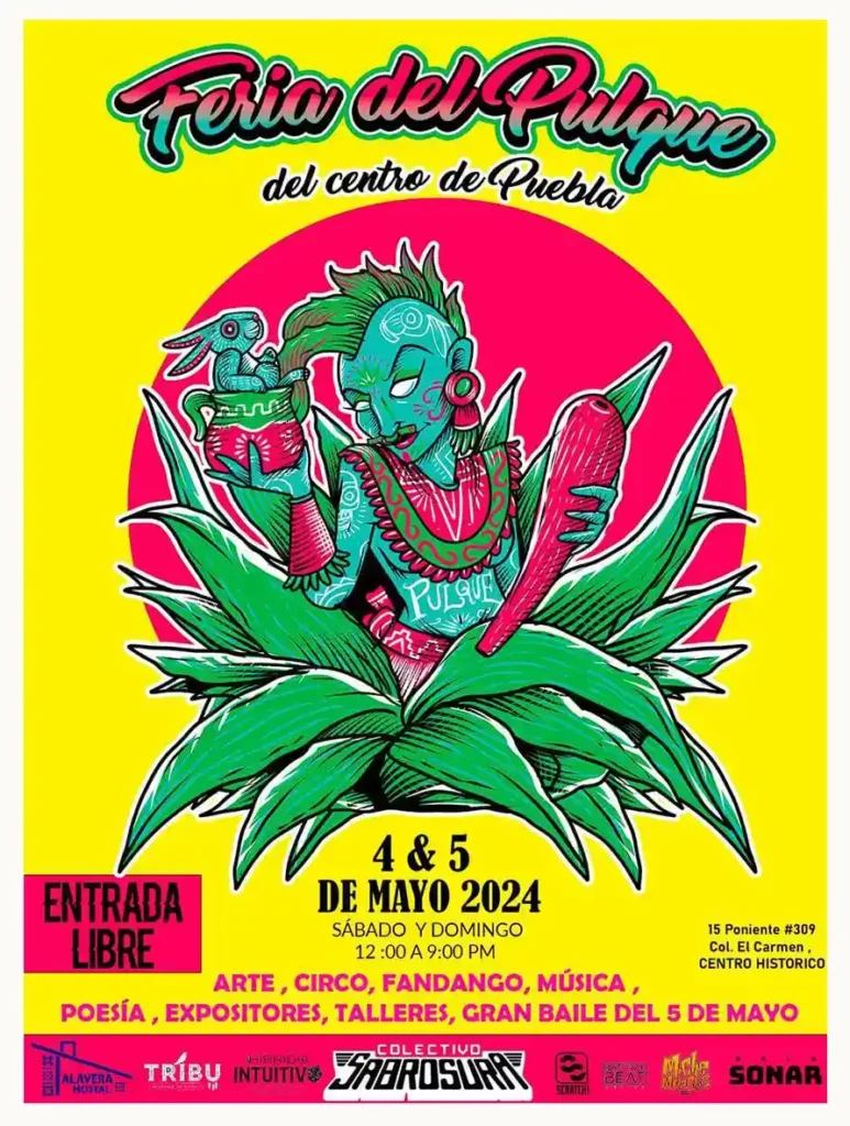 Anuncian la Feria del Pulque 2024 en la Ciudad de Puebla
