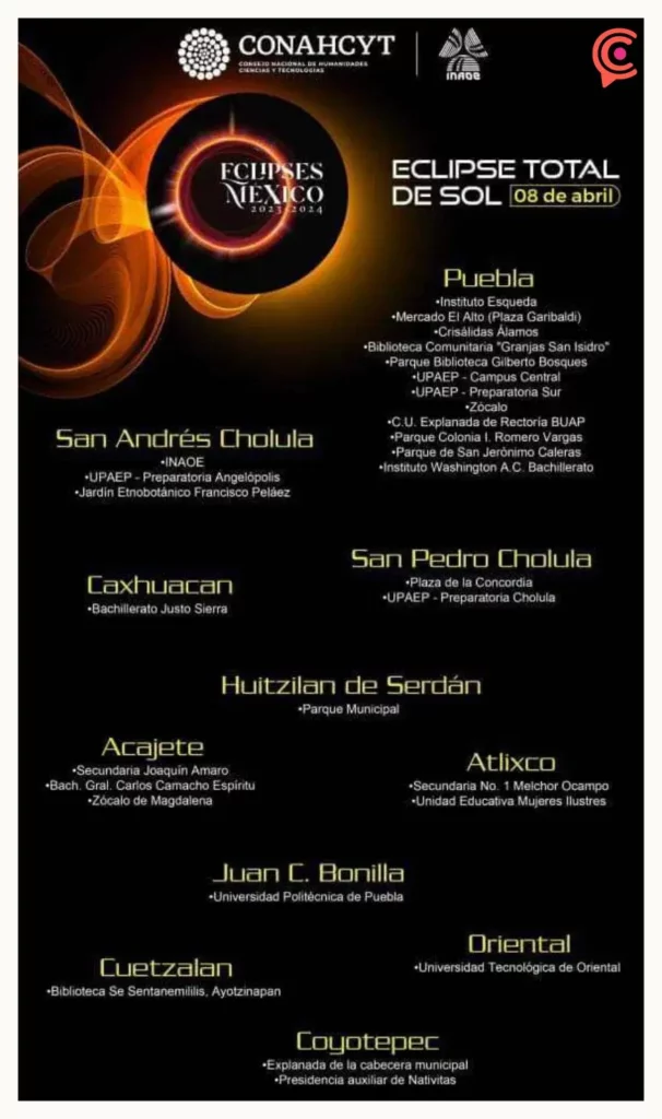Rutas turísticas en Atlixco y más actividades del 8 al 14 de abril