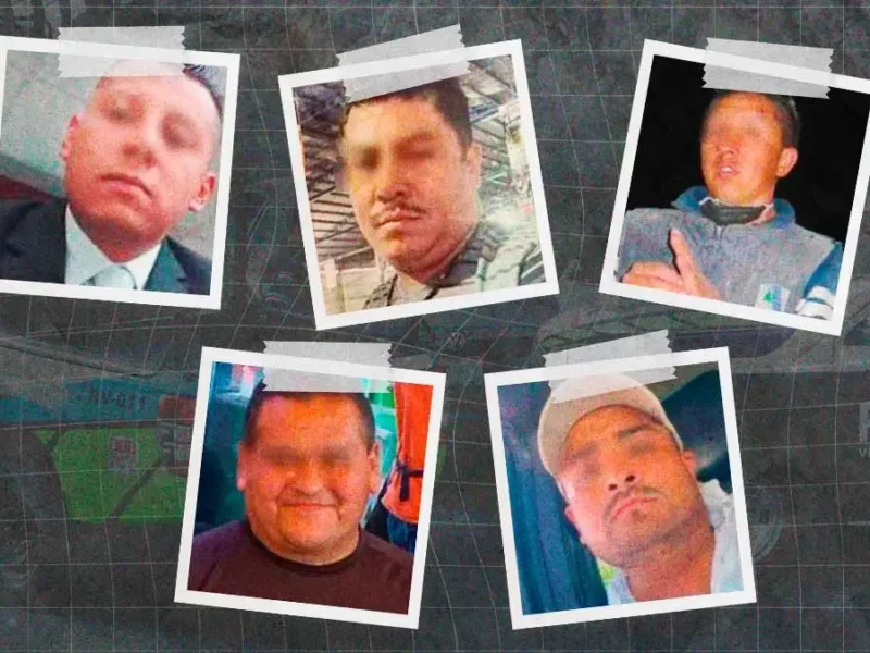 Identifican a cinco de los cuerpos abandonados dentro de un auto en el Periférico Ecológico