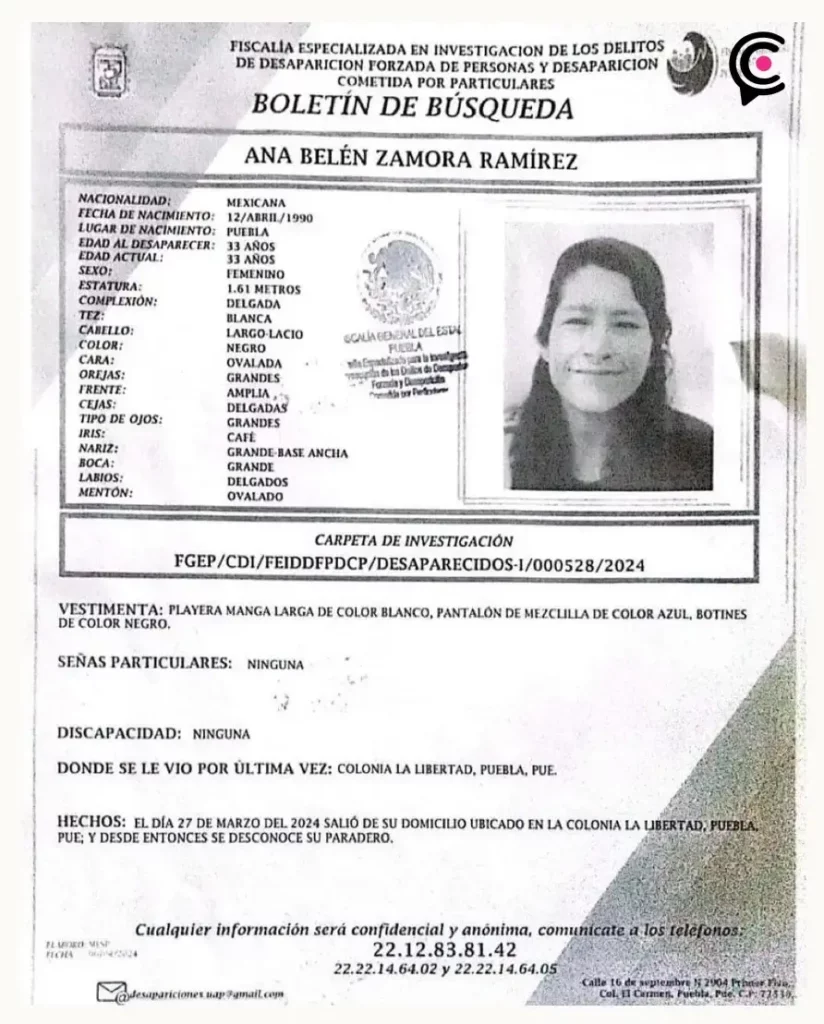 Desaparece la rapera Bela Rush, la vieron por última vez en La Libertad, Puebla