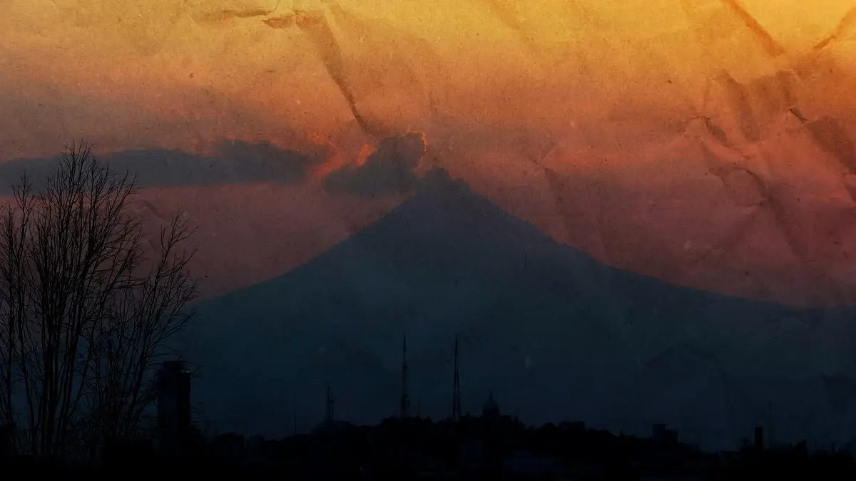 Este 7 de abril el volcán Popocatépetl registró 21 exhalaciones y 50 minutos de tremor